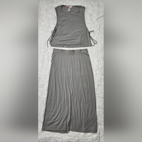 Free People Beach Sinead Set Gravel - Picture 2 of 13